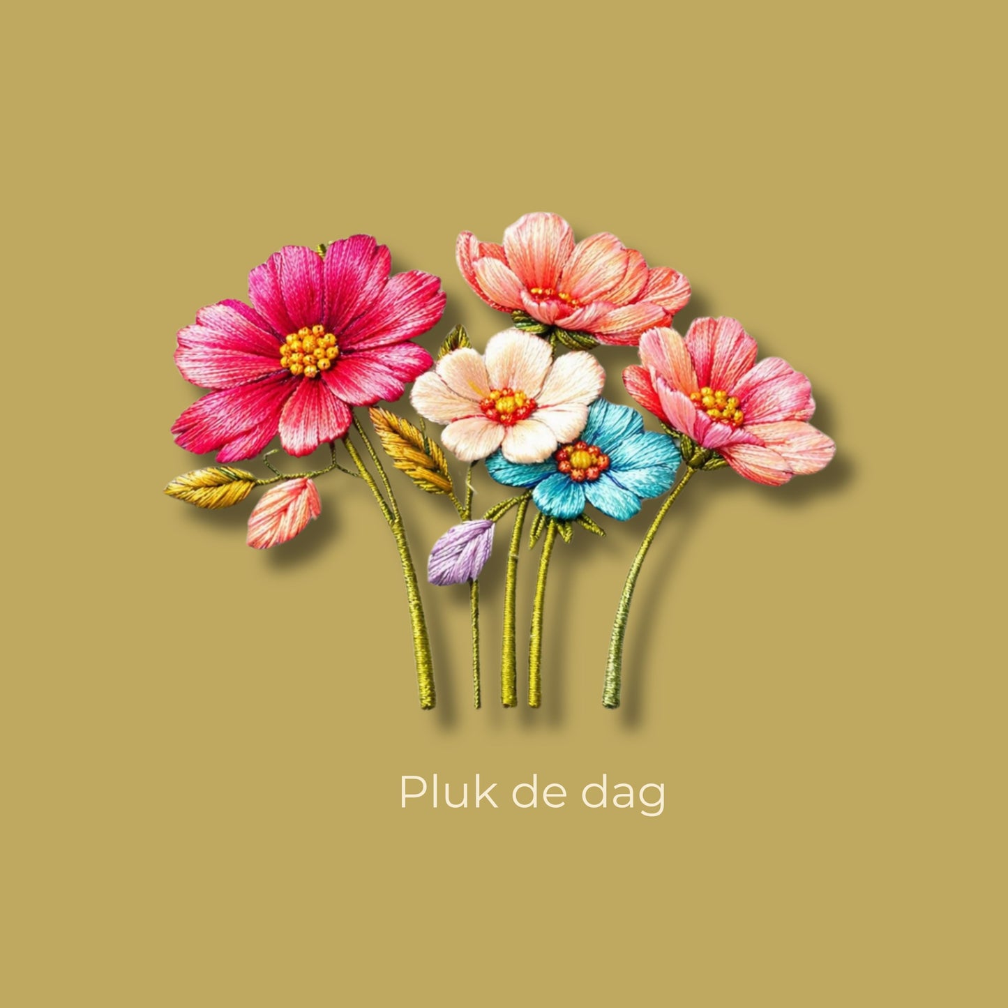 Tegeltje "Pluk de dag"