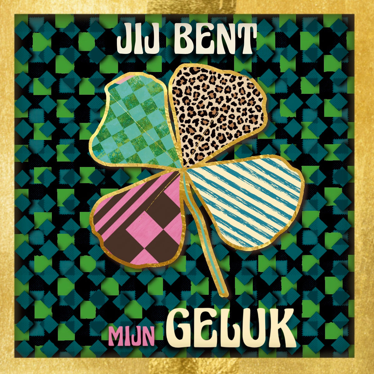 Tegeltje "Jij bent mijn geluk"