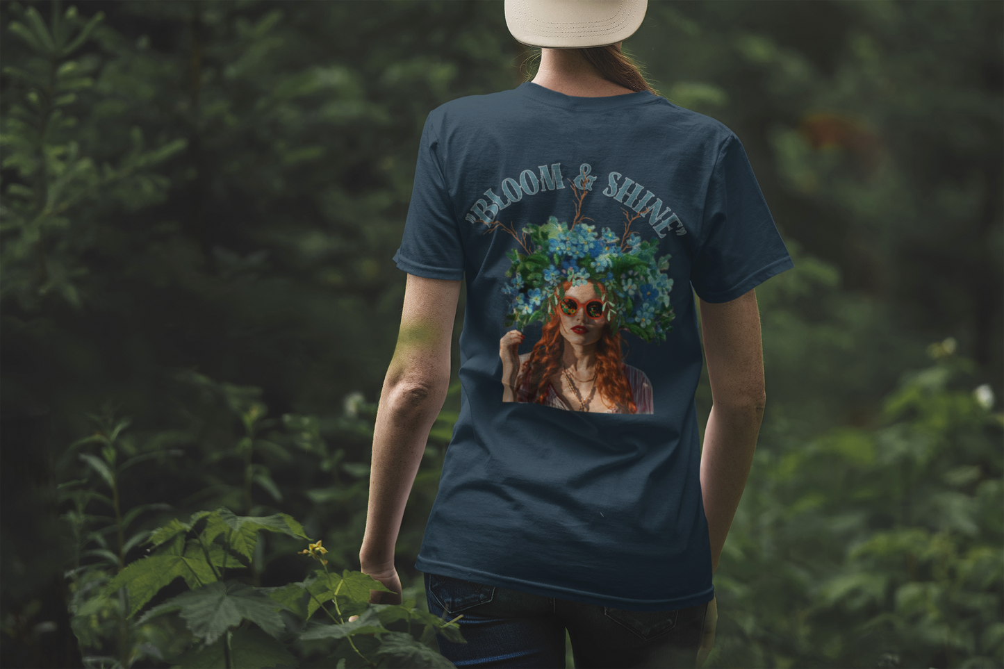 Bloom & Shine print achter