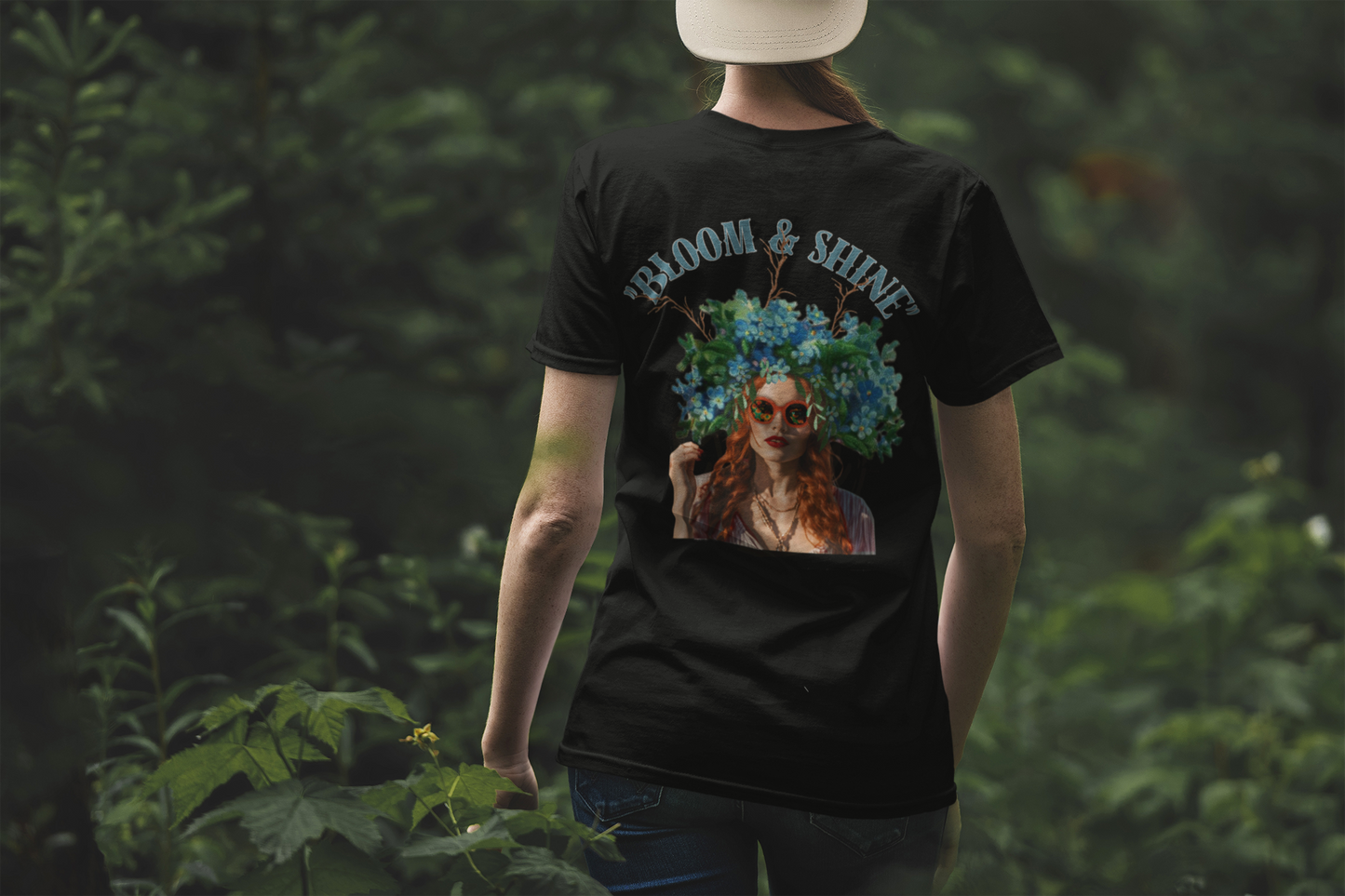 Bloom & Shine print achter