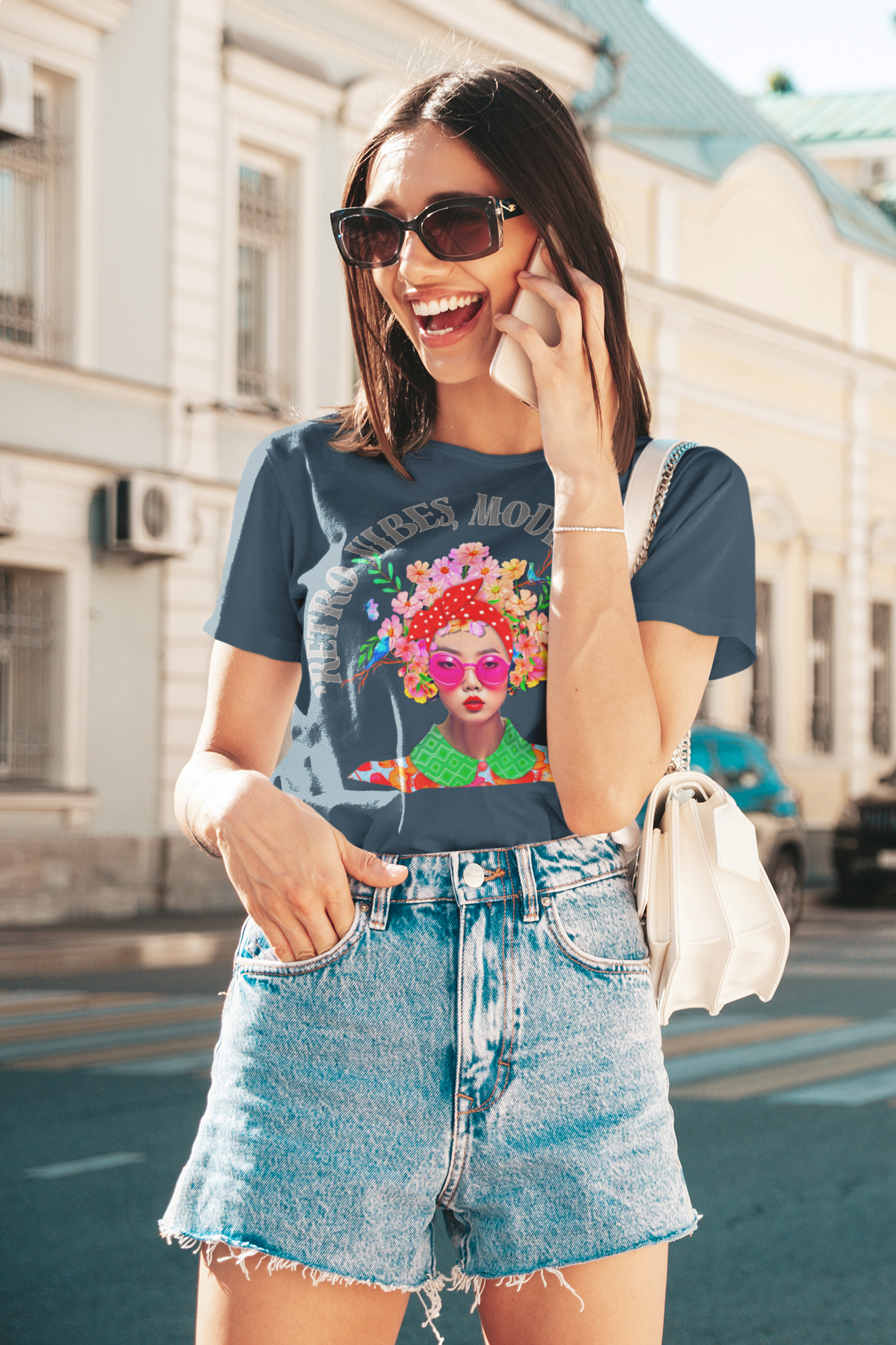 Retro vibes, modern lives print voor