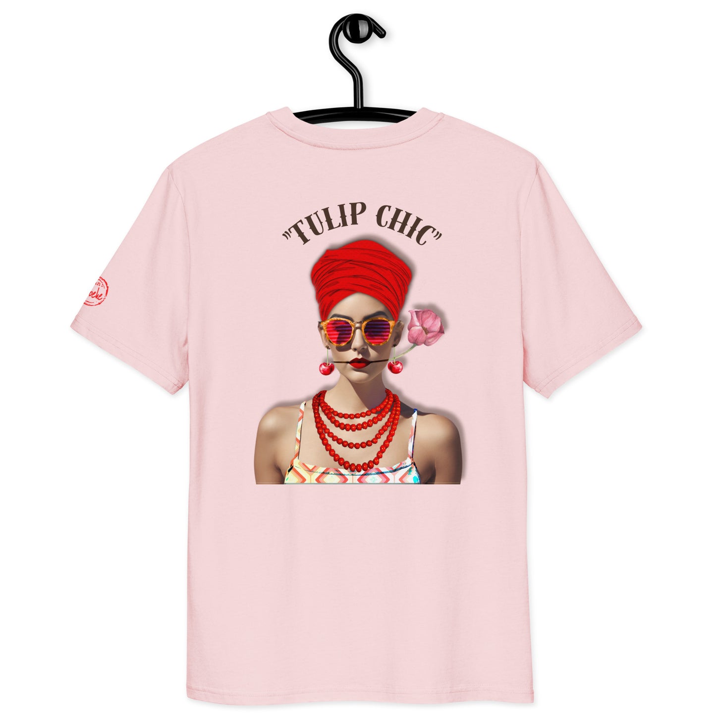 Tulip Chic print print achter