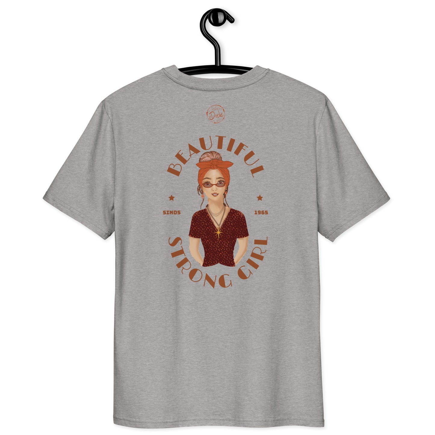 Beautiful strong girl unisex T shirt