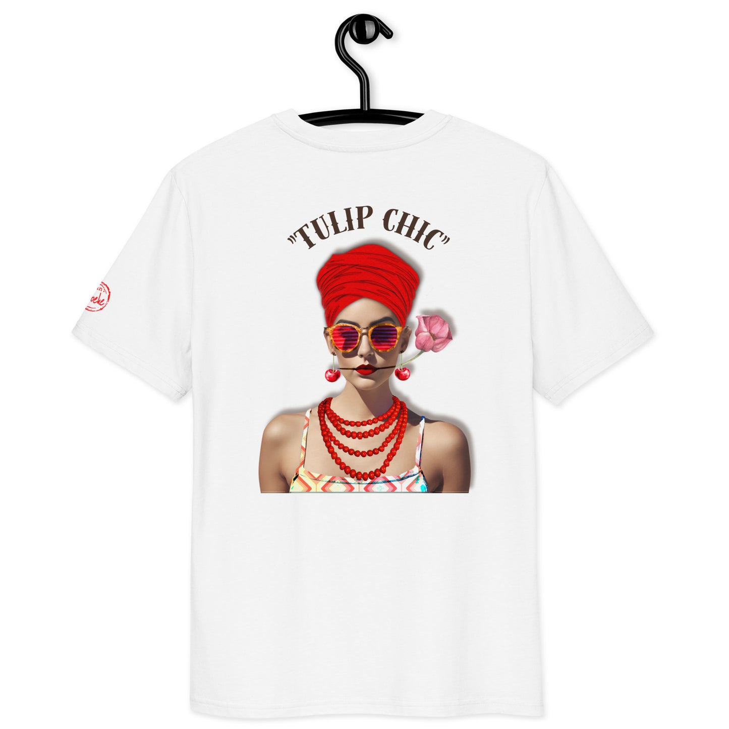 Tulip Chic print print achter