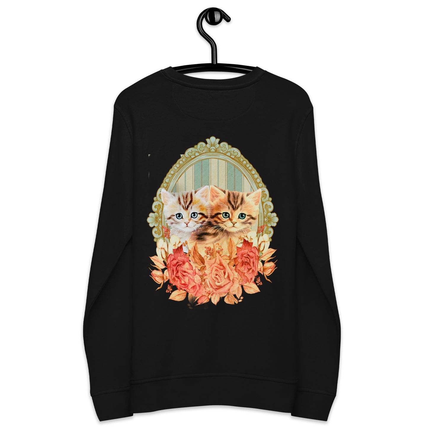 Vintage Kitten print achter