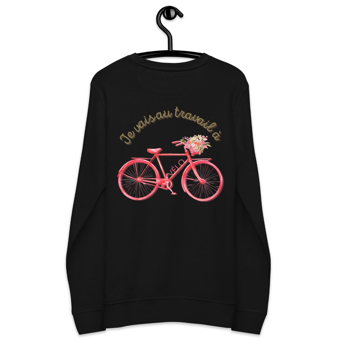 Fiets print achter