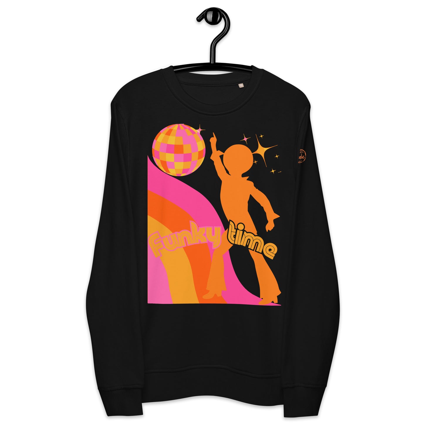 Funky time print voor