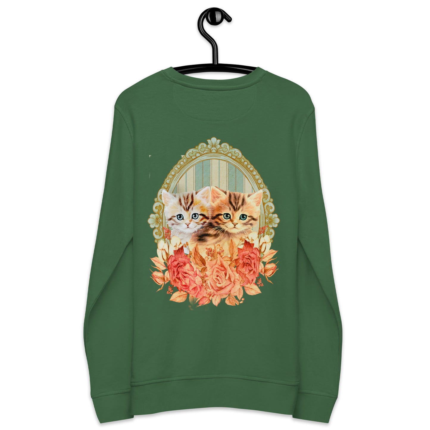Vintage Kitten print achter