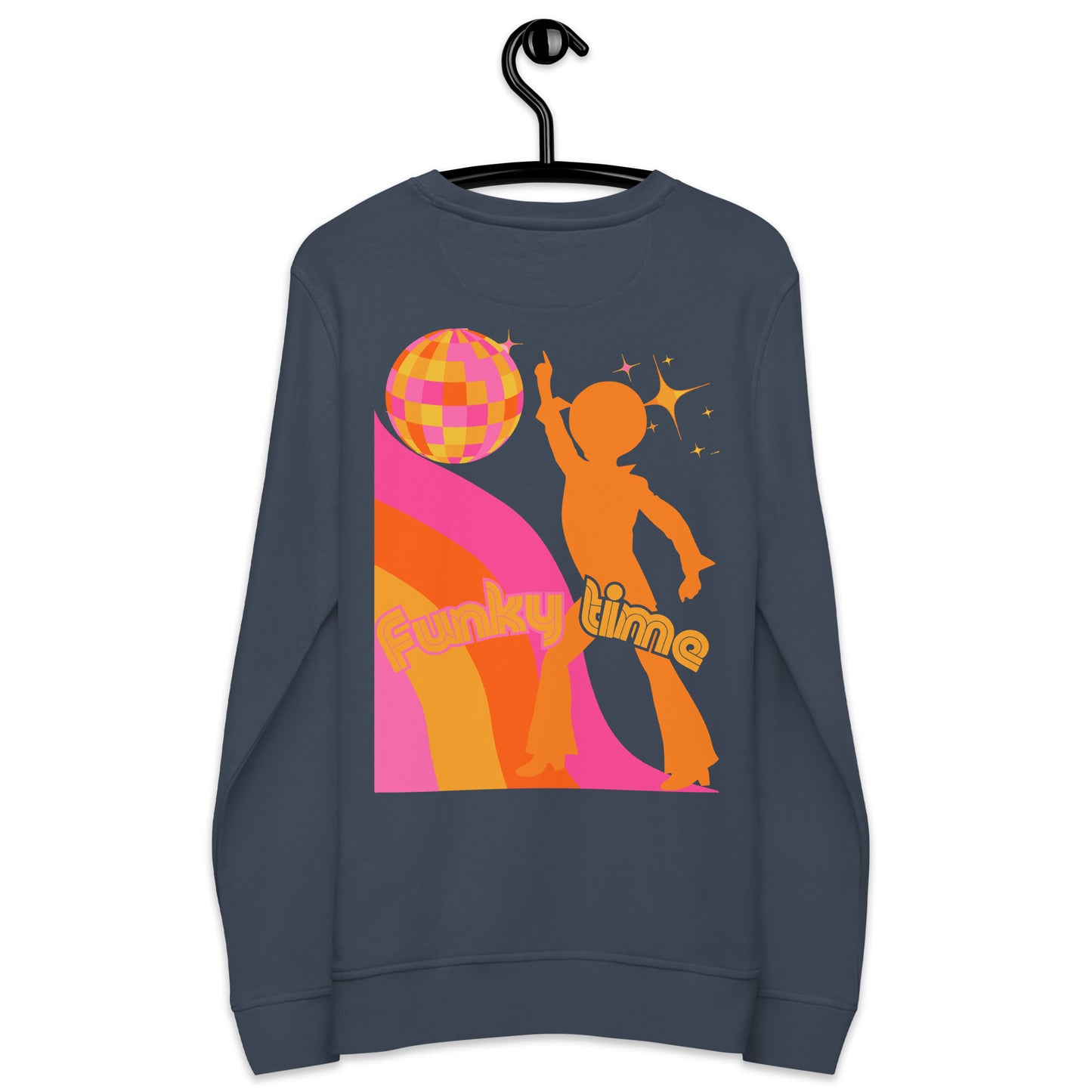 Funky time print achter