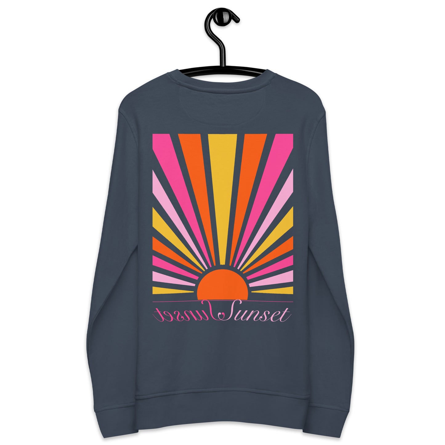 Sunset print achter