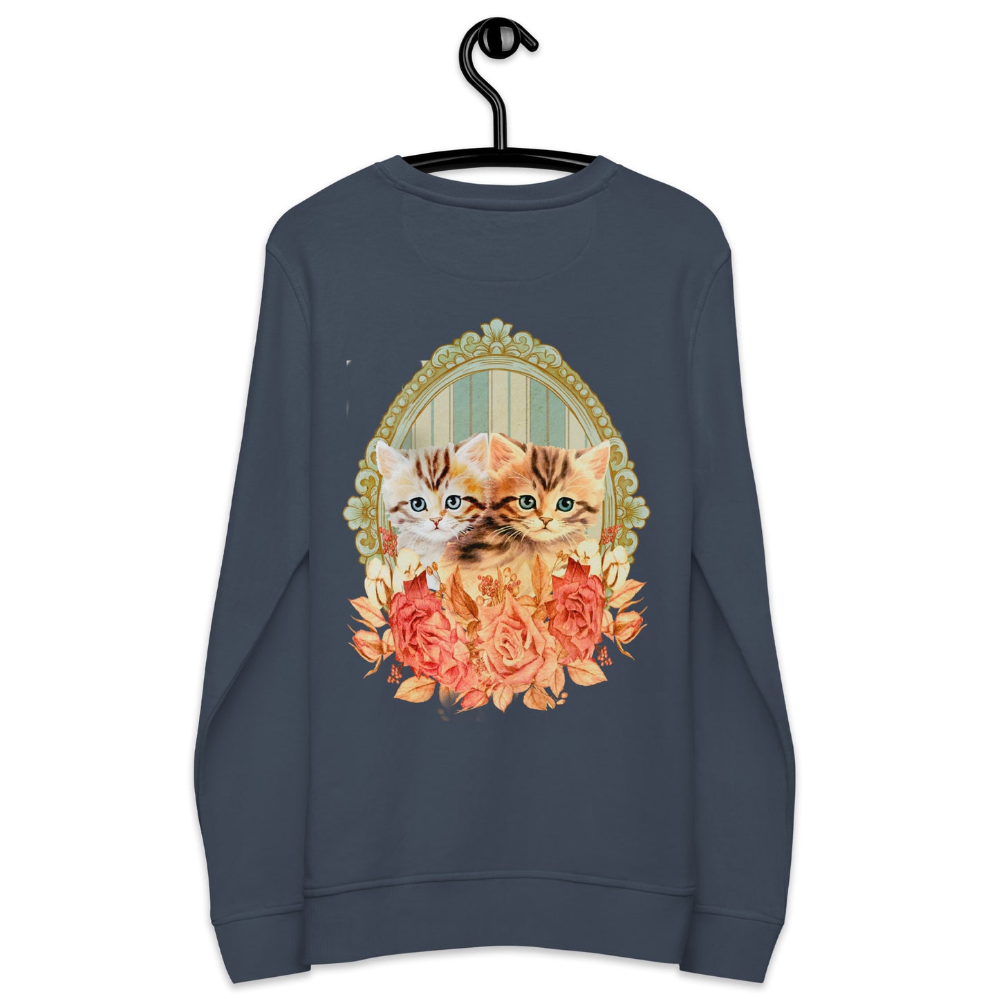 Vintage Kitten print achter
