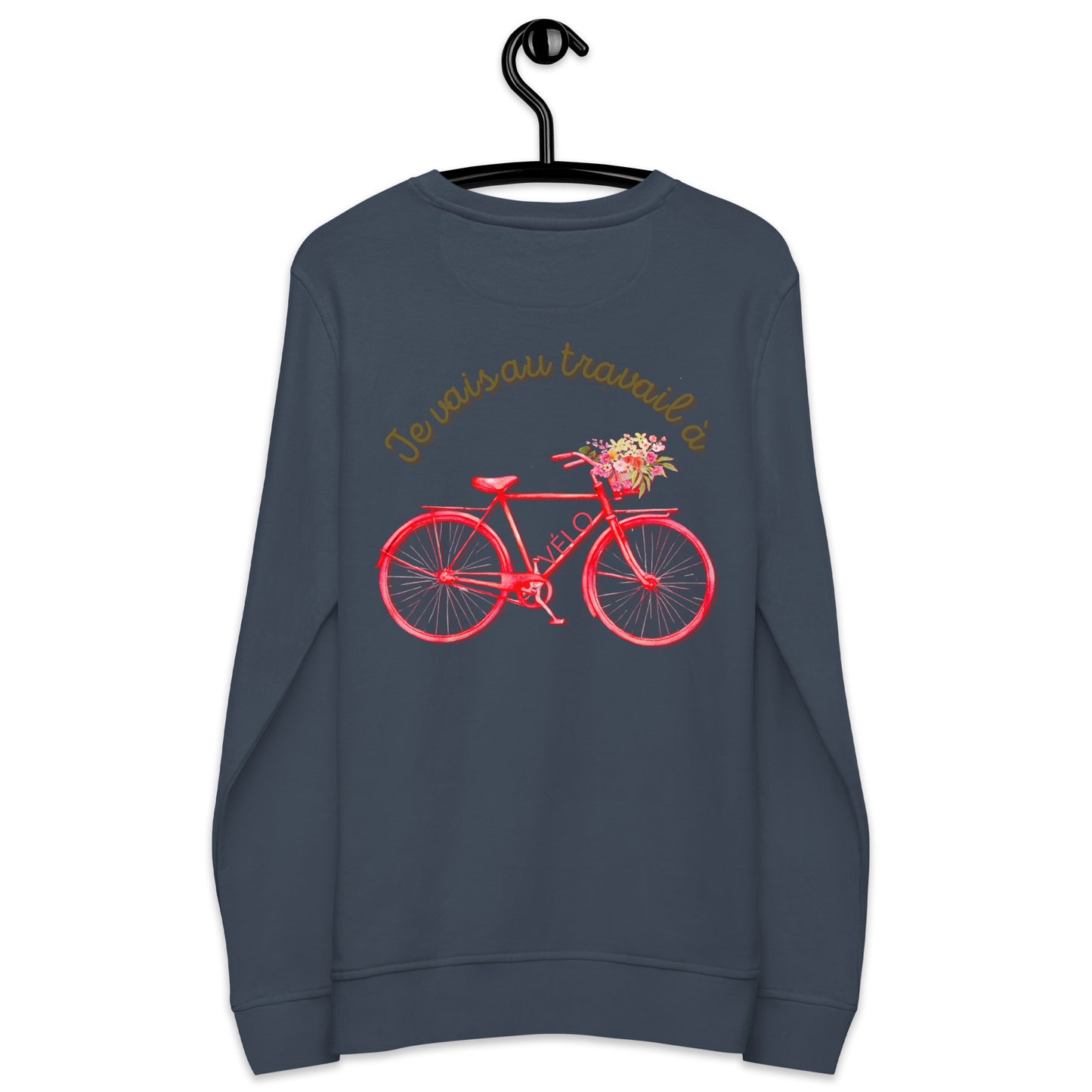 Fiets print achter