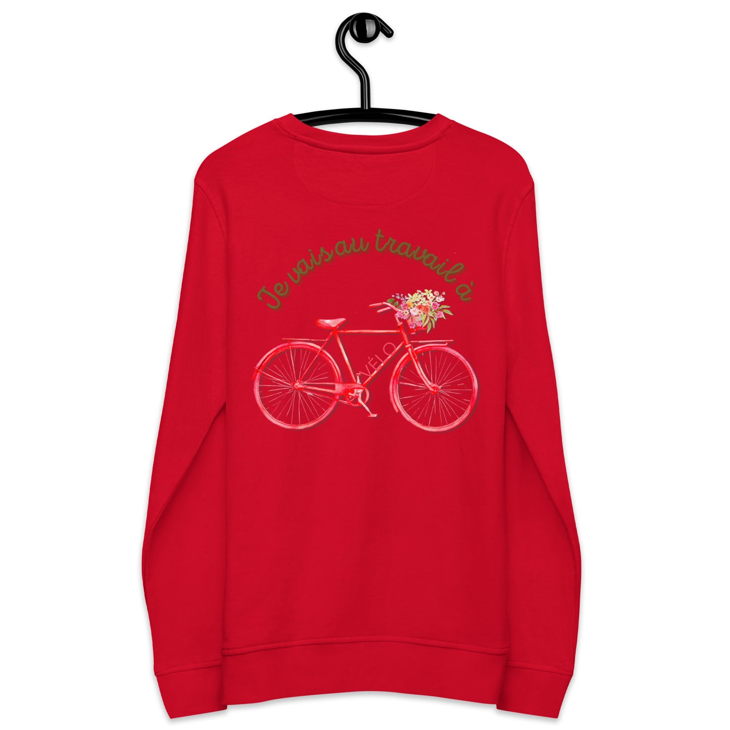 Fiets print achter