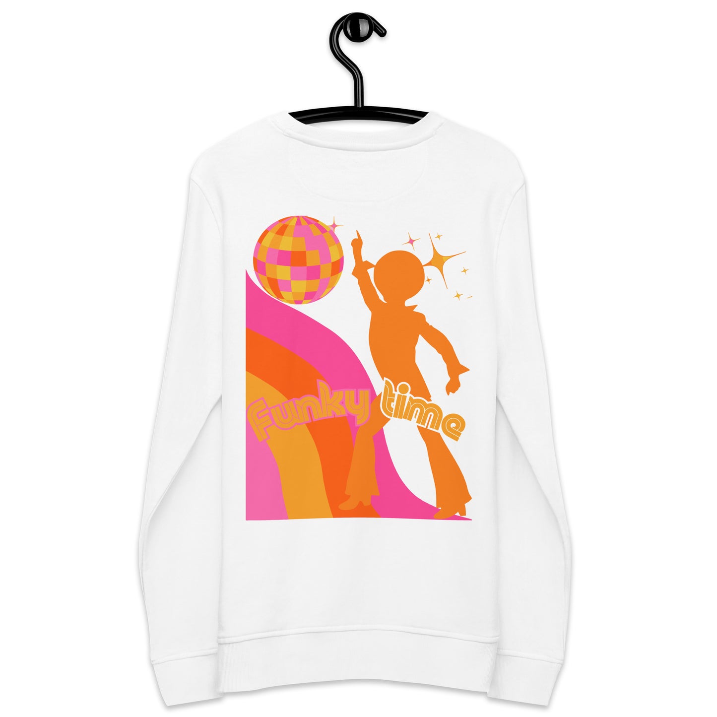 Funky time print achter