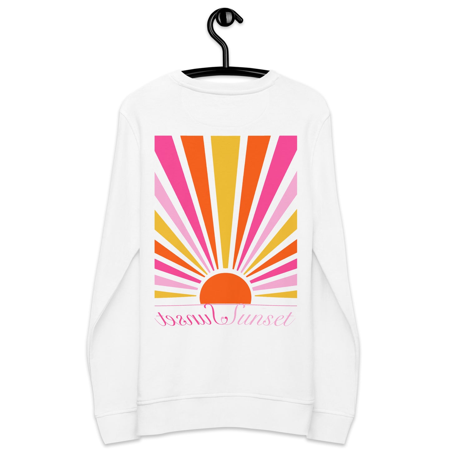 Sunset print achter