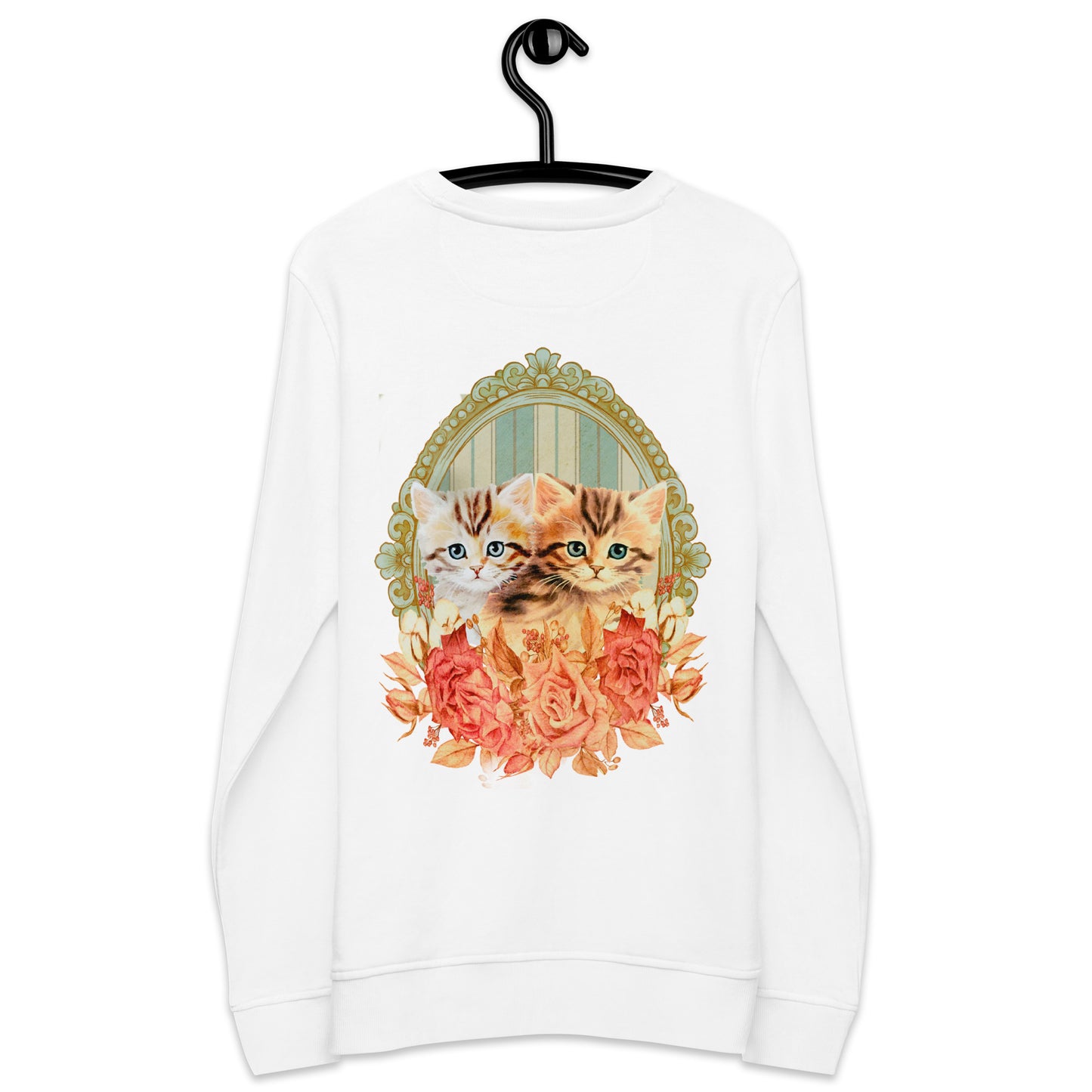 Vintage Kitten print achter