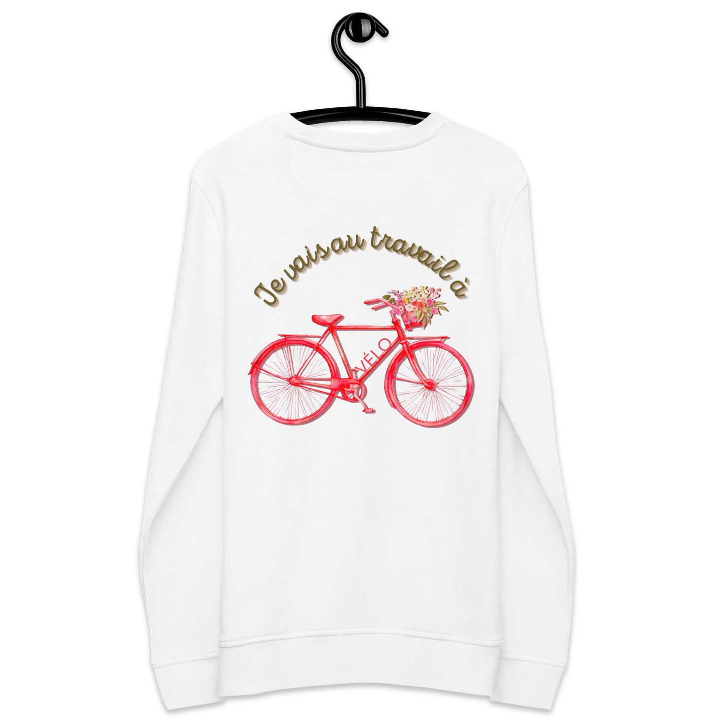 Fiets print achter