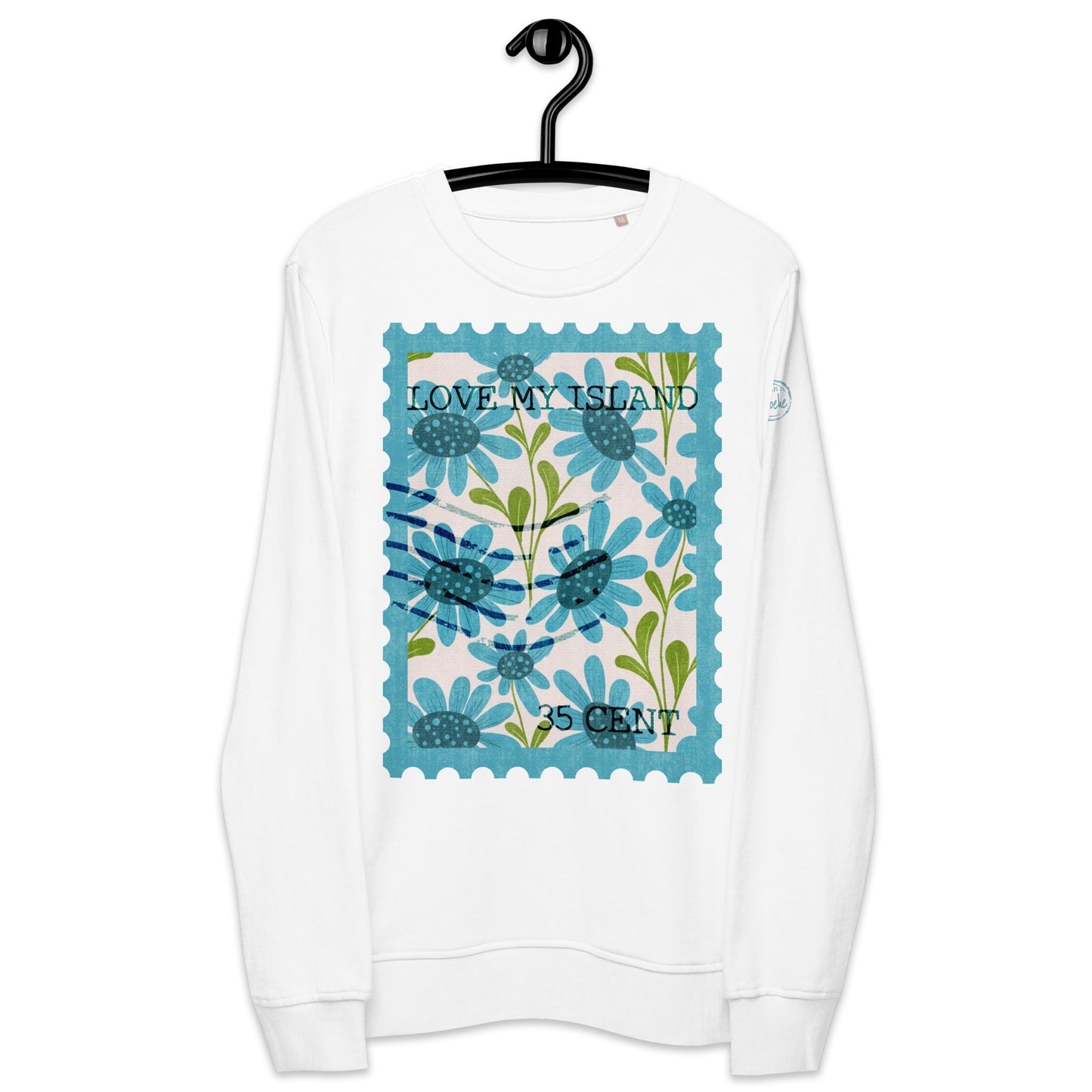 Love my Island stamp print voor