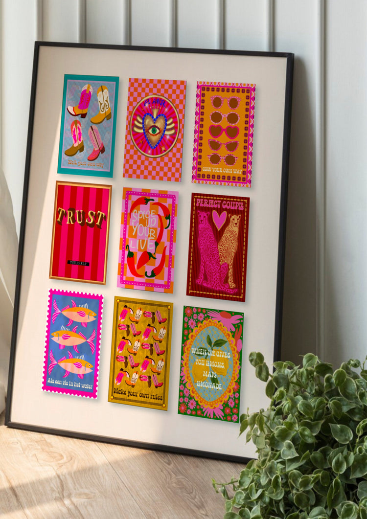 Illustratieve ansichtkaarten & T-shirts – inspiratie voor unieke ontwerpen