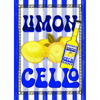 Illustratie Ansichtkaart –LIMONCHELLO- Van Doeke