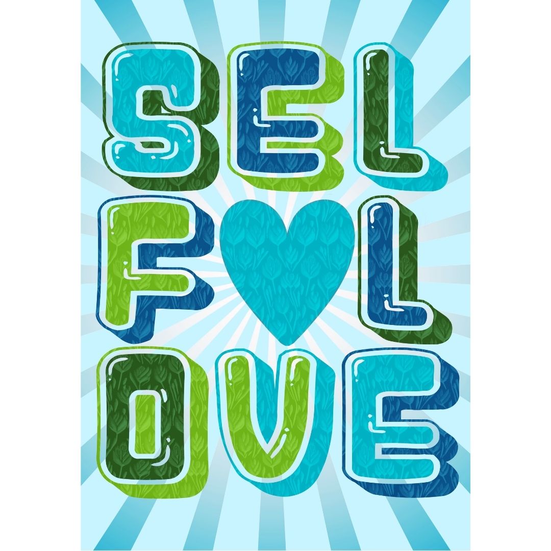 Illustratie Ansichtkaart – Selflove-Van Doeke
