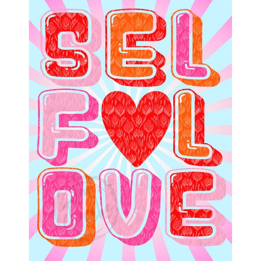 Illustratie Ansichtkaart – Selflove-Van Doeke