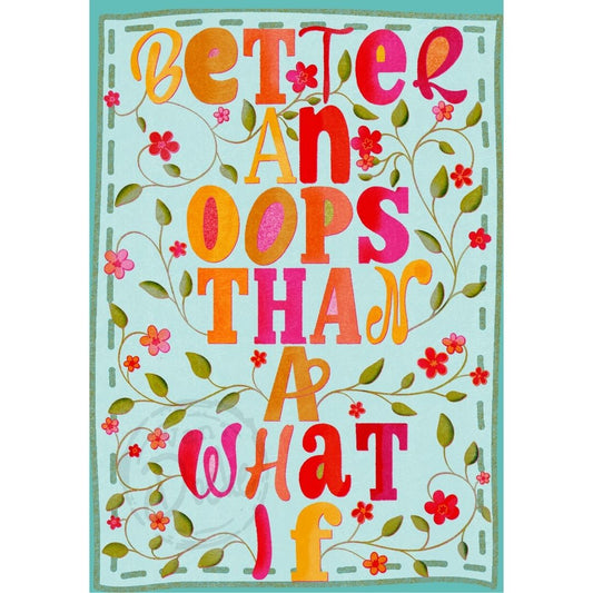 Illustratie Ansichtkaart –OEPS- Van Doeke