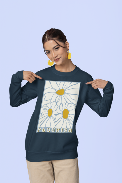 Flourish print voor