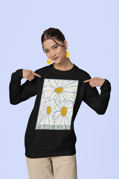 Flourish print voor