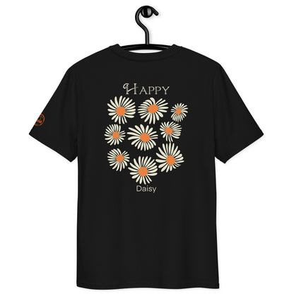 Happy daisies print achter