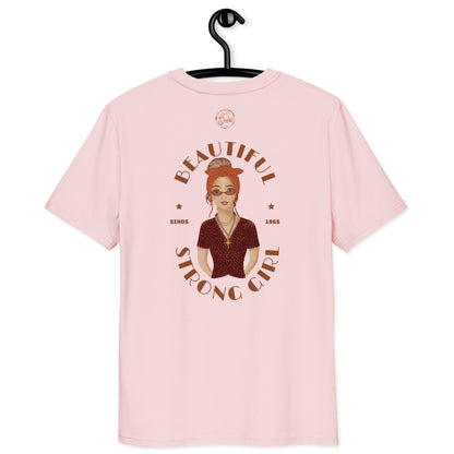 Beautiful strong girl unisex T shirt
